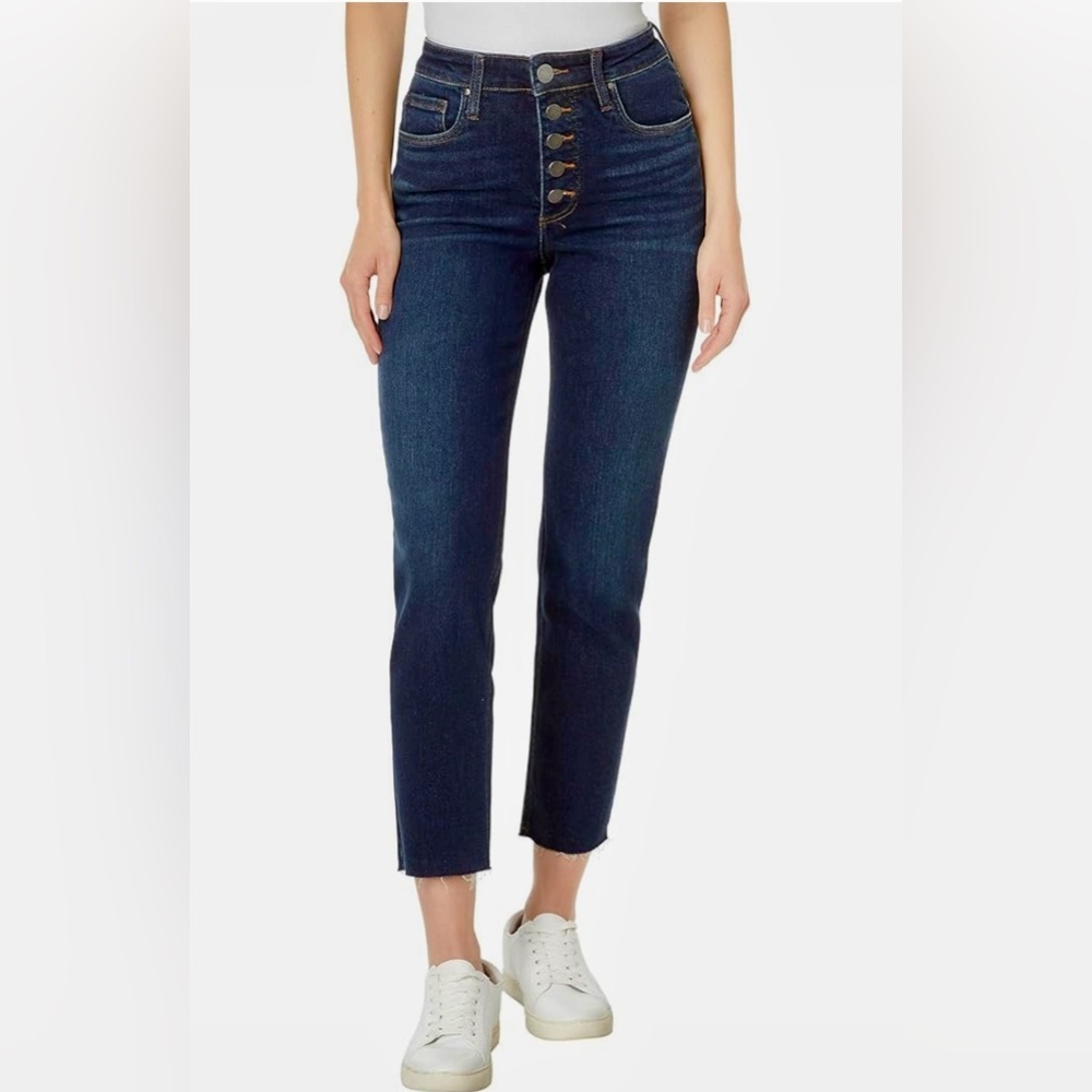 Kut from the Kloth High Rise Dark Blue Jeans